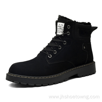 Mens Snow Ankle Winter Martin Boots